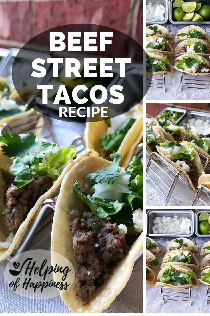 beef street tacos recipe with limes and feta cheese