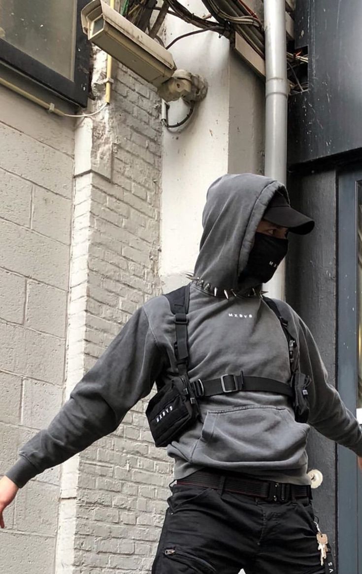 Tactical Suit, Techwear Fashion, Tactical Wear, Cyberpunk Clothes, Aesthetic Grunge Outfit, Cyberpunk Fashion, Alt Fashion, Tech Fashion, Dark Wear