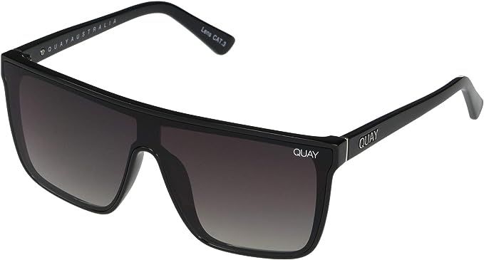 Quay Australia Black smoke / Nightfall 
one size women's sunglasses
click link to shop Black Fade, Black Smokey, Quay Sunglasses, Quay Australia, Shield Sunglasses, Fade To Black, Sunglasses For Men, Oversized Sunglasses, Flats Top