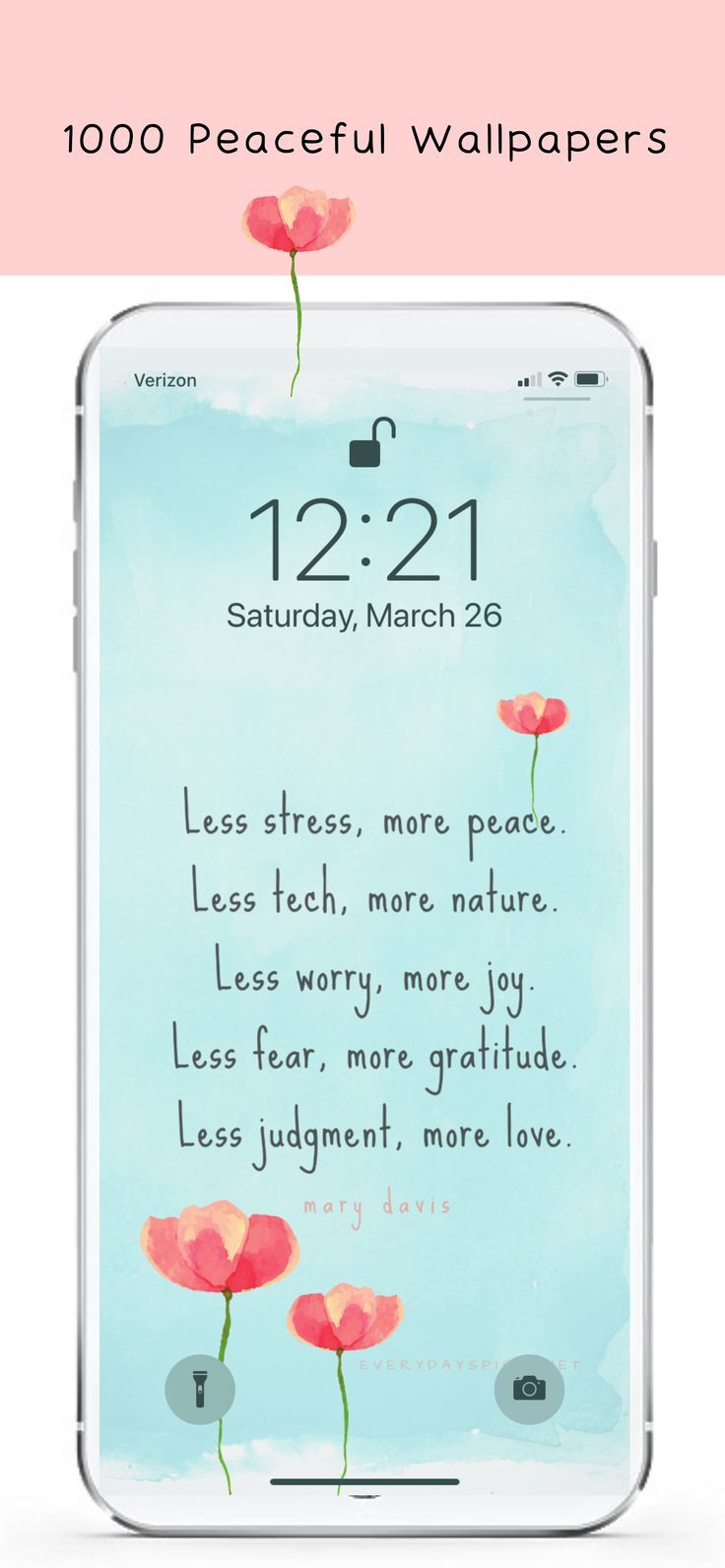 an iphone screen with the words,'today is beautiful wallpapers'on it