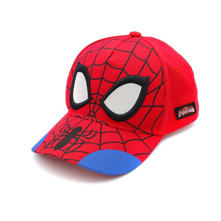 PRICES MAY VARY. 100% Cotton Imported Hook and Loop closure Hand Wash Only MARVEL’S SPIDER-MAN HAT: Your child’s beloved web-slinging and swinging hero is now on an action-packed cap! This fun baseball cap for kids features Ultimate Spider-man face eye mask design, a spider, & iconic blue suit patches! STYLISH DESIGN & COMFORT FOR KIDS: This Spider-man baseball cap is crafted from durable, soft 100% cotton, & has a curved brim to keep sun out of his eyes. This hat is crafted for style and comfor Eye Mask Design, Spider Man Hat, Spider Man Face, Spiderman Hat, Cool Face Mask, Hat For Boys, Ultimate Spider Man, Cute School Stationary, Men Baseball Cap