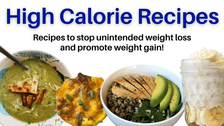 High Calorie Recipes