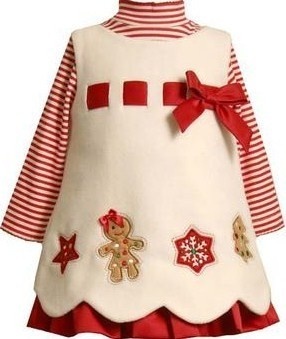 Gingerbread Outfit, Dresses For Baby Girls, Baby Dress Pattern, Christmas Dress Baby, Crochet Baby Dress Pattern, Christmas Dresses, Baby Dress Patterns, Girls Christmas Dresses