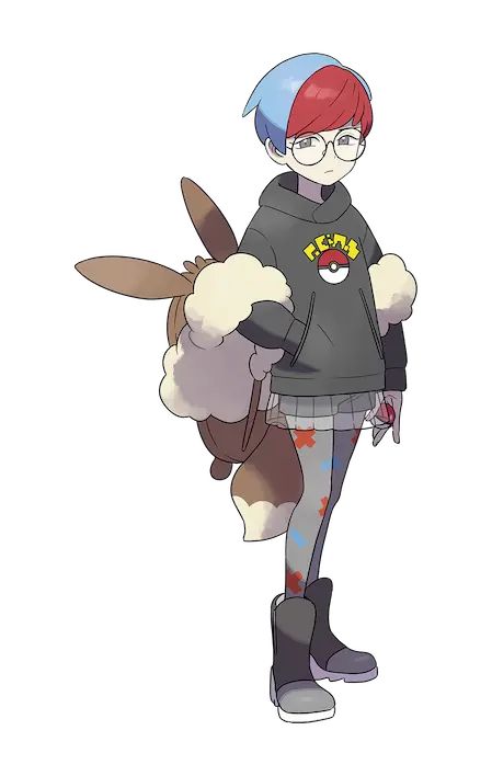 a person with glasses holding a stuffed animal in their hands and wearing leggings