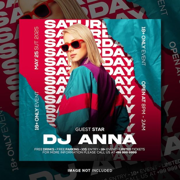 the poster for dj anna's new album