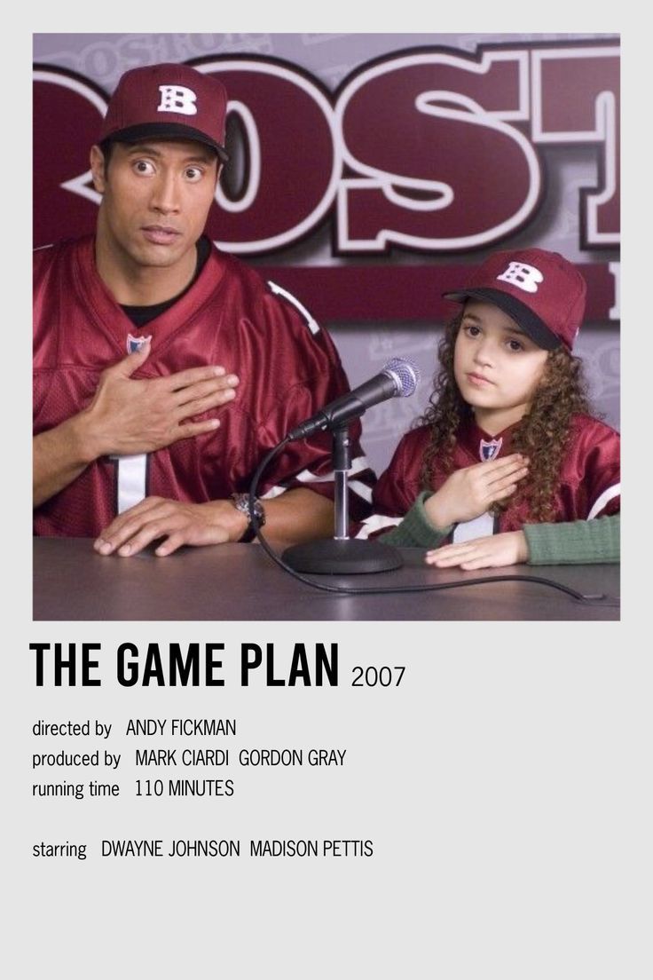 the game plan poster with two baseball players sitting at a table in front of a microphone