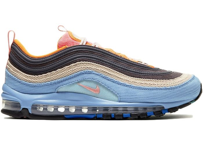 StockX: Sneakers, Streetwear, Trading Cards, Handbags, Watches Light Blue Shoes, Green Shoes, Nike Air Max 97, Trim Color, Nike Sneakers, Sketchers Sneakers, My Shoes, Pink Brown, Blue Shoes