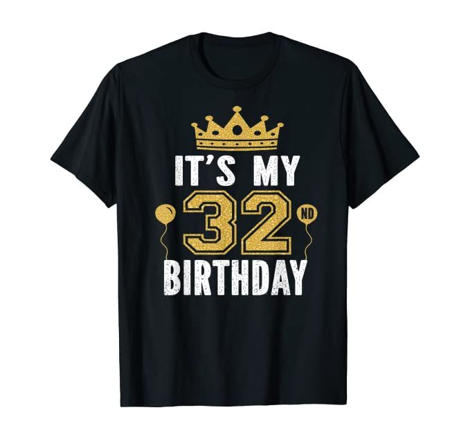 it's my 97th birthday t - shirt with balloons and crown on the front