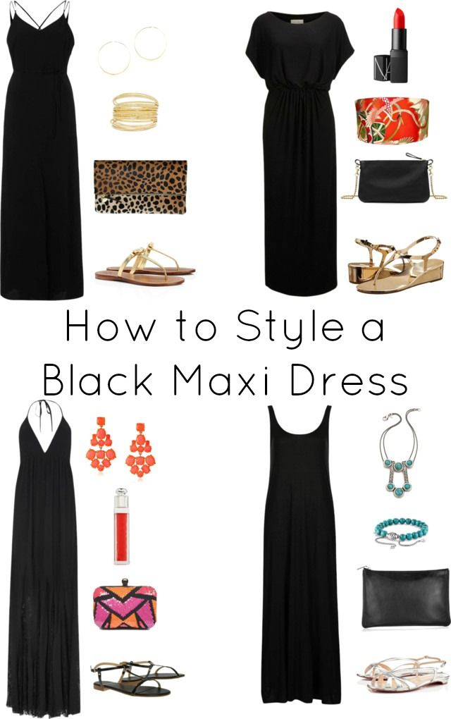 Black Dress Outfit Casual, How To Have Style, How To Dress For A Wedding, Trendy Dresses Summer, Maxi Dress Outfit, Black Dress Outfits, What To Wear To A Wedding, Black Maxi, Dresses To Wear To A Wedding