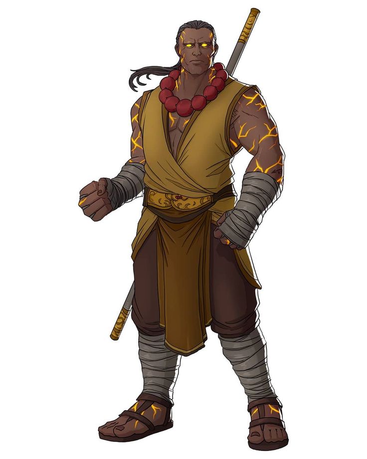 Genasi Barbarian, Ernesto Irawan, Earth Genasi, Dungeons And Dragons Races, D And D, Skins Characters, Hybrid Art, Character Artist, Black Cartoon Characters