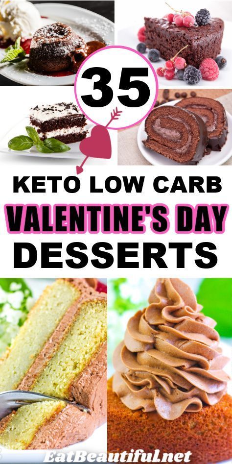 25 keto low carb valentine's day desserts