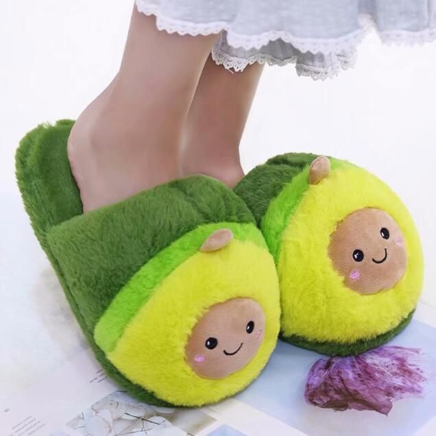 Striped Slippers, Cute Avocado, Cute Slippers, Soft Slippers, Warm Shoes, Warm Slippers, Pink Sneakers, Aesthetic Women, Cute Plush