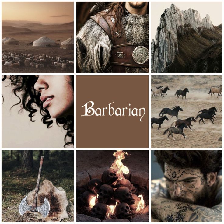 a collage of photos with the words barbarin