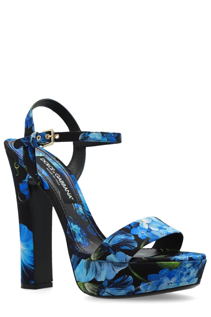 Charmeuse Platform Sandals Luxury Platform Sandals With Open Heel, Lace-up Platform Sandals In Synthetic Material, Luxury Black Platform Sandals, Designer Blue Platform Sandals, Luxury Blue Platform Sandals, Platform Sandals, Clothing And Shoes, Me Too Shoes, Dolce And Gabbana