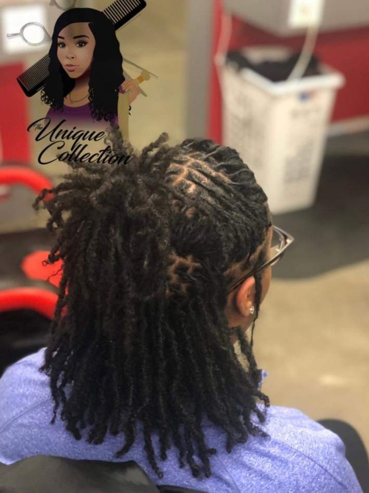 Loc Hairstyles Long Locs, Short Locs Hairstyles Barrel Twist, Locs Hairstyles For Women Retwist, Barrel Twist Locs Women Short, Individual Locs Hairstyles, Started Locs Styles Women, Lox Hairstyles For Women, 2 Barrel Twist Locs Women, Back To School Loc Hairstyles