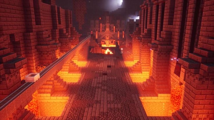 an image of a very large room in the minecraft project that looks like it is going to be lit up at night