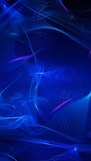 an abstract blue background with lines and curves