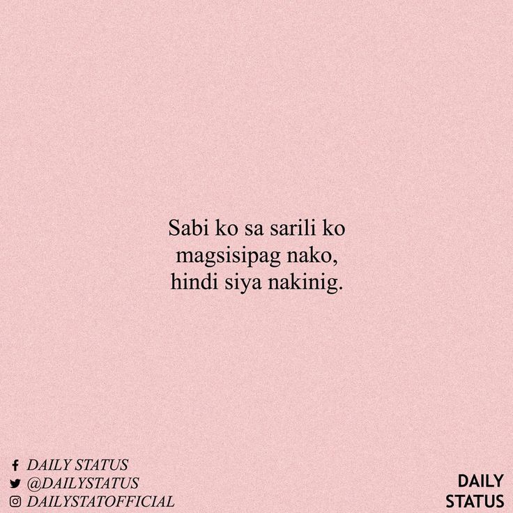 a pink background with the words sabi ke satari ko magising nako, hindu siya making