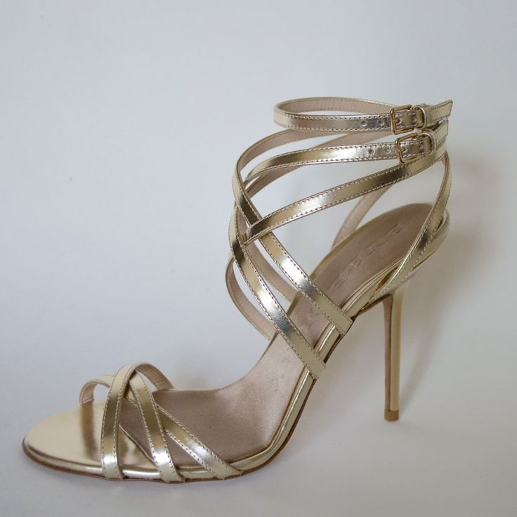 Authentic Burberry Leather Strappy Sandals Made In Italy New In Box Color: Gold Size Eu 36 / Us 6 Come With Burberry Box And Burberry Dust Bag 4.5" (11.5 Cm) Heel Leather Lining Leather Sole Gold Strappy Sandals For Gala, Gold Closed Toe Sandals For Cocktail, Gold Closed Toe Sandals For Cocktail Occasions, Gold Strappy Heels For Gala, Gold Strappy Heels For Wedding, Gold Strappy Sandals For Cocktail, Burberry High Heels, Burberry Shoes Harrods, Gold T-strap Leather Heels