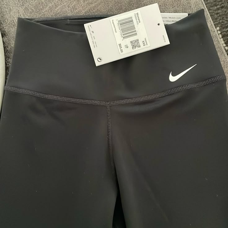 Nike One Black Training Leggings Nike Black Stretch Yoga Pants, Nike Black Sporty Yoga Pants, Sporty Black Nike Yoga Pants, Nike Black Full-length Activewear, Nike Fitted Black Yoga Pants, Nike Black Fitted Yoga Pants, Nike Black Yoga Pants For Workout, Fitted Black Nike Yoga Pants, Nike Full Length Leggings