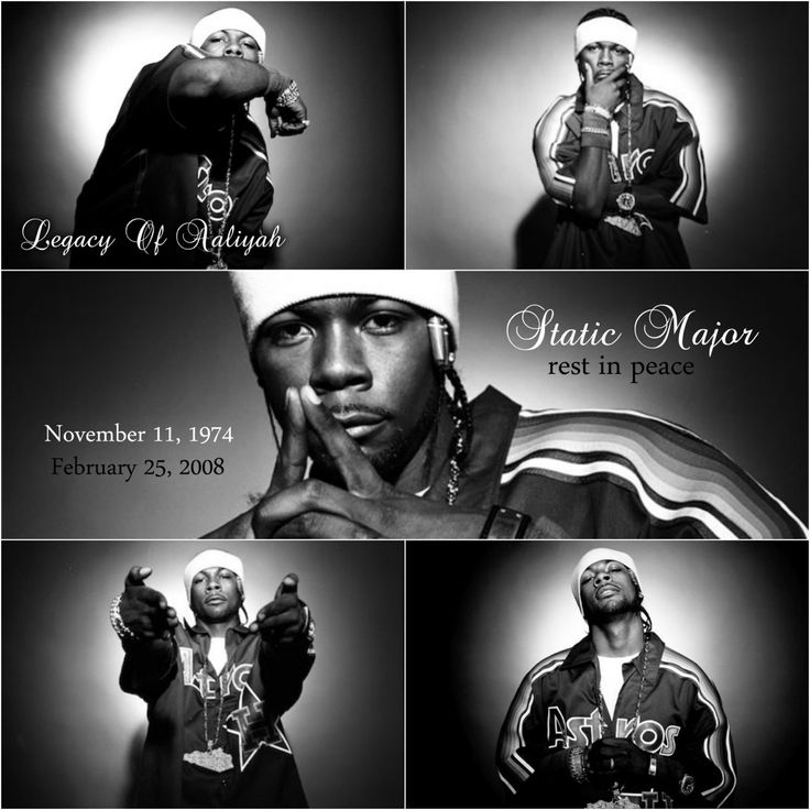 four different images of rappers in black and white, one with his hand up to the