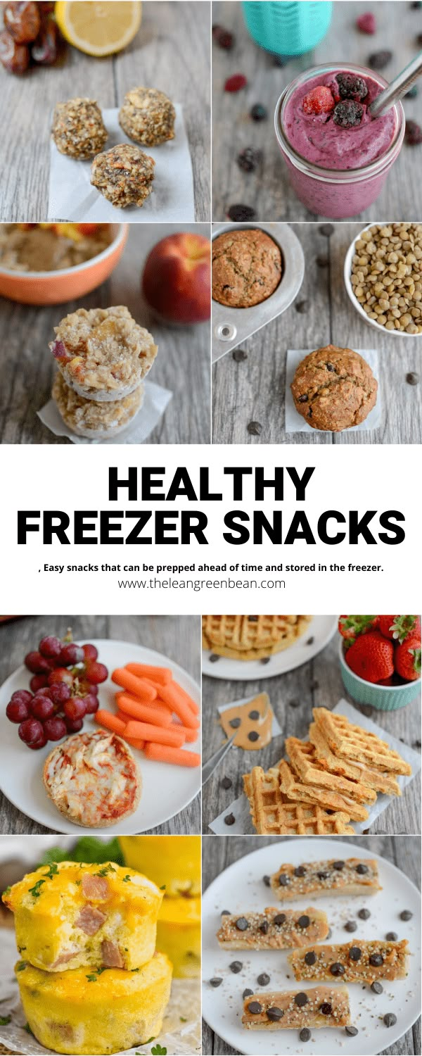 healthy freezer snacks that are easy to make