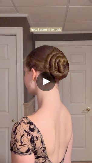 10K views · 2.3K reactions | ~Curly Hair Bun Tutorial~🎀✨ This video was requested so here is my everyday ballet bun :)

#balletbun #tutorial #ballet #ballerina #discountdance #ddsambassador | Rachel Quiner | Fjellson Weber · Magie des fleurs Ballet Buns For Long Hair, Cute Ballet Bun Hairstyles, Ballet Ponytail, Curly Hair Bun Tutorial, Ballerina Bun Tutorial, Ballet Bun Tutorial, Ballerina Hairstyles, Ballet Buns, Curly Hair Bun