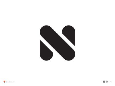 the letter n is made up of two lines