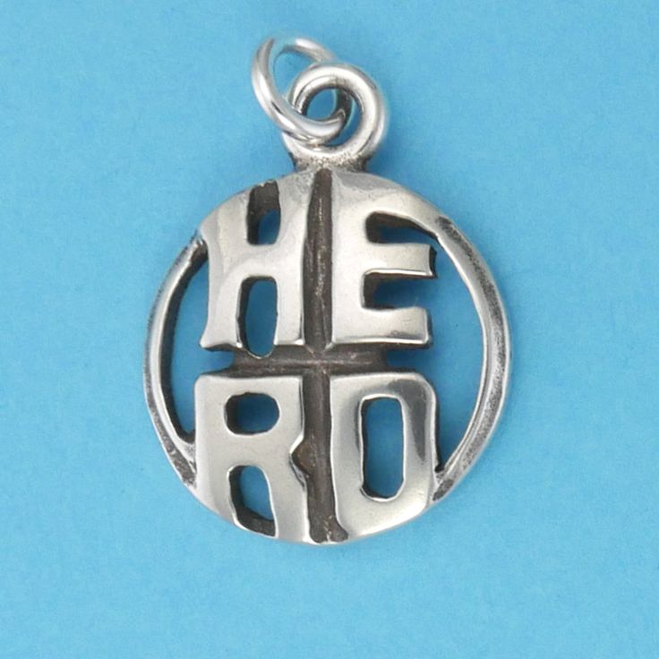 DESCRIPTION Heroes come in all shapes and sizes. Whether your hero is a first responder, veteran or even your friends and family, they deserve to be recognized. Show your love with this sterling silver hero charm. Original design by Pat Frey 3/4 inch length. Type: Hollow Back. Item Number: 1127 Personalized Sterling Silver Charms For Collectors, All Shapes, Item Number, Gold Vermeil, Handcrafted Jewelry, Charm Pendant, Original Design, Original Designs, 4 Inch