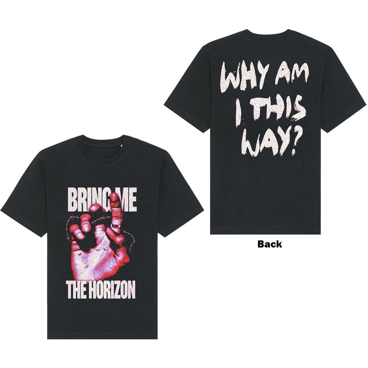 Official BRING ME THE HORIZON T-Shirt: Wear Your PassionElevate your rock-inspired wardrobe with our officially licensed BRING ME THE HORIZON T-shirt.Features and BenefitsAuthentic Design: Boasting an iconic graphic from BMTH's renowned albums, this shirt is a must-have for every true fan.High-Quality Fabric: Made with a premium materials, it ensures comfort and durability. Feel the difference every time you wear it.Versatile Styling: Whether heading to a concert, hanging out with friends, or ju Bring Me The Horizon Quotes Lyrics, Bring Me To Horizon, Bring Me The Horizon Album Cover, Bring Me The Horizon Shirt, Bring Me The Horizon Lyrics, British Rock, Bring Me The Horizon, Short Styles, Printed Sleeves