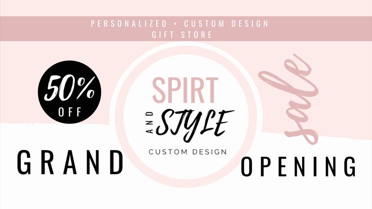 Spirit and Style Design Gift Store/ Personalized Gifts