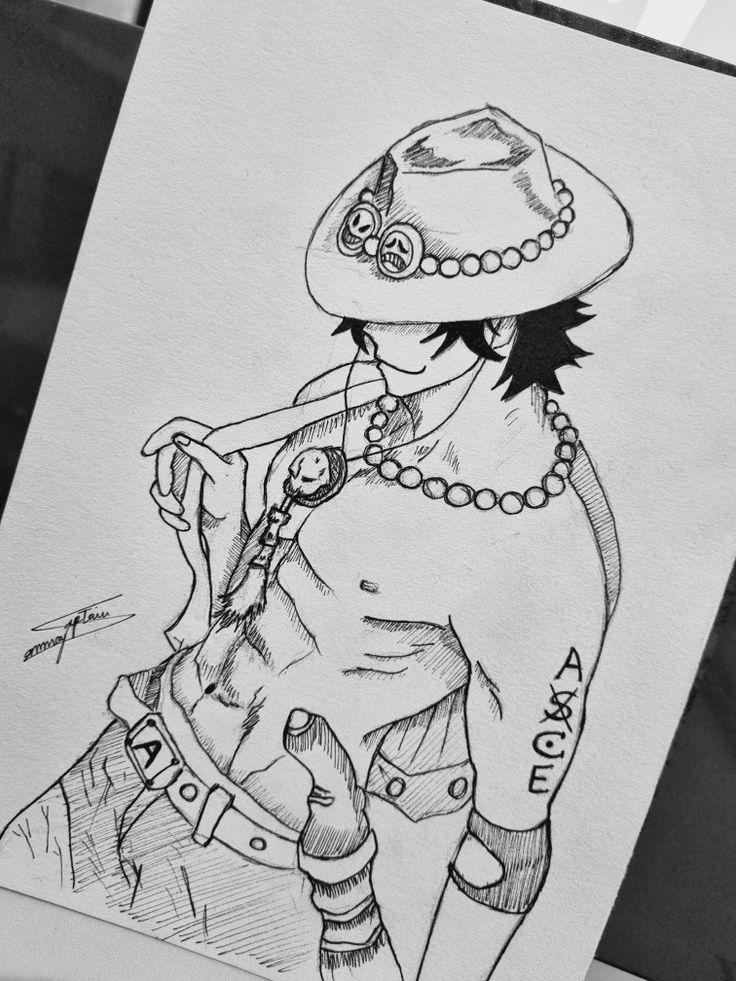 Portgas D Ace fire fist Ace monkey D Luffy monkey D Garp Gol D Roger Portgas D Rouge Whitebeard King of the pirates Luffy StrawHat Mugiwara one piece anime manga Art penart sketch drawing shade Ace Drawings One Piece, Portgas D Ace Drawing, Ace One Piece Drawing, Ace Drawings, Ace Sketch, One Piece Sketch, Ace Manga, Fire Fist Ace, Ace One Piece