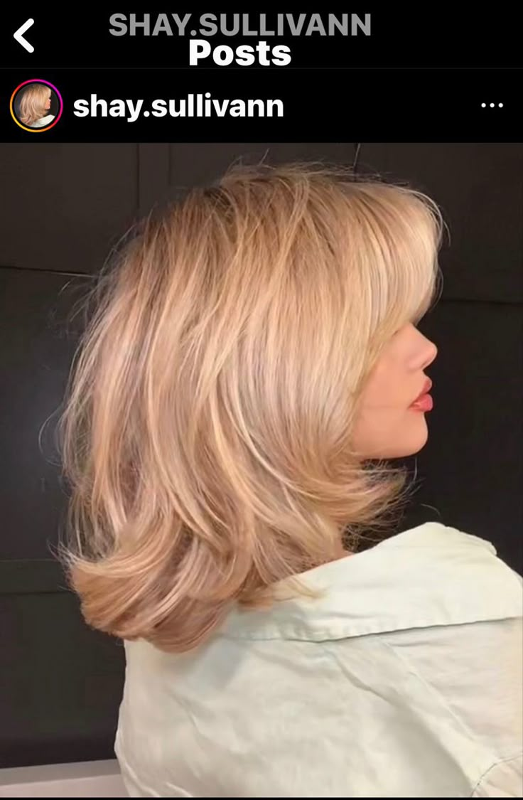 Short Farah Fawcett Hairstyle, Strawberry Haircut, Short Hair With Curtain Bangs Round Face, Shay Sullivan, Hair Inspiration Short, Hairstyles For Layered Hair, Blonde Hair Inspiration, Blowout Hair, Haircuts Straight Hair