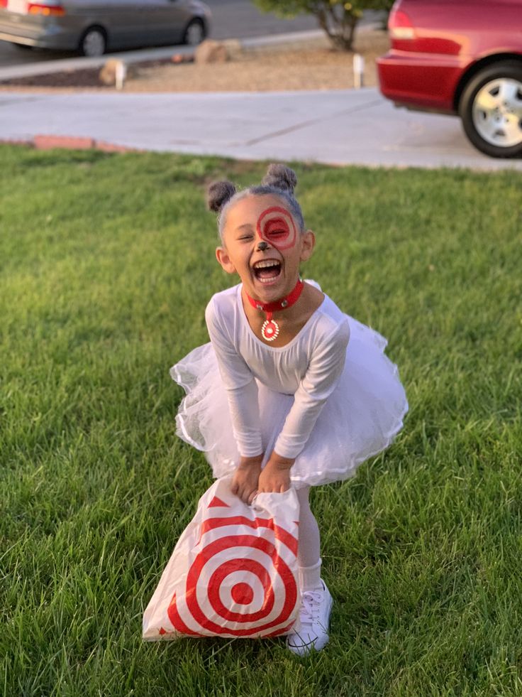 When I asked Emma what she wanted to be for Halloween in 2018 without even stopping to think she said the #target dog!   #targetstyle #kids #halloween  #halloweencostumes Target Dog Costume, Target Halloween Costume, Target Costume, Girl Dog Costumes, Dog Costumes For Kids, Dog Halloween Outfits, Puppy Halloween Costumes, Target Dog, Target Halloween