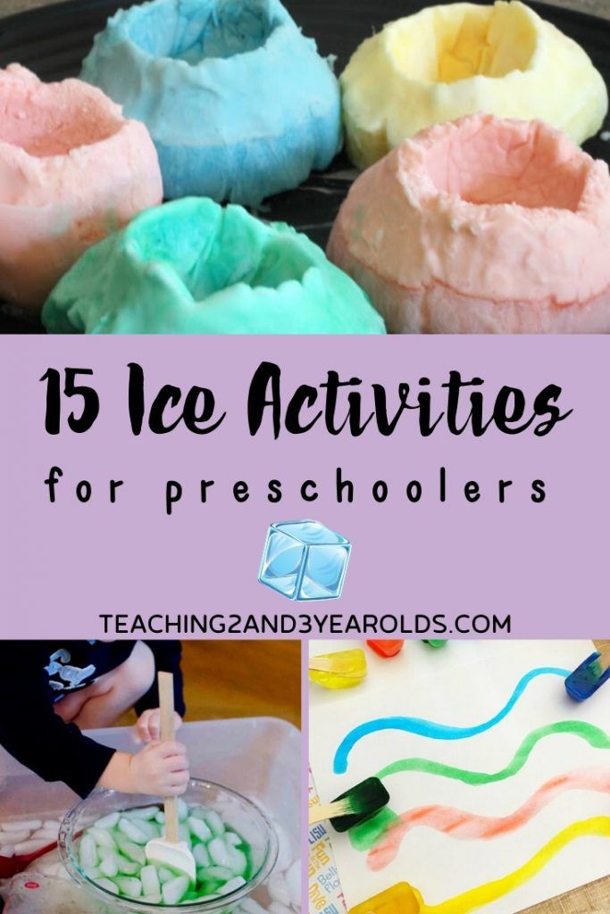 15 ice activities for preschoolers that are fun and easy to do with the kids