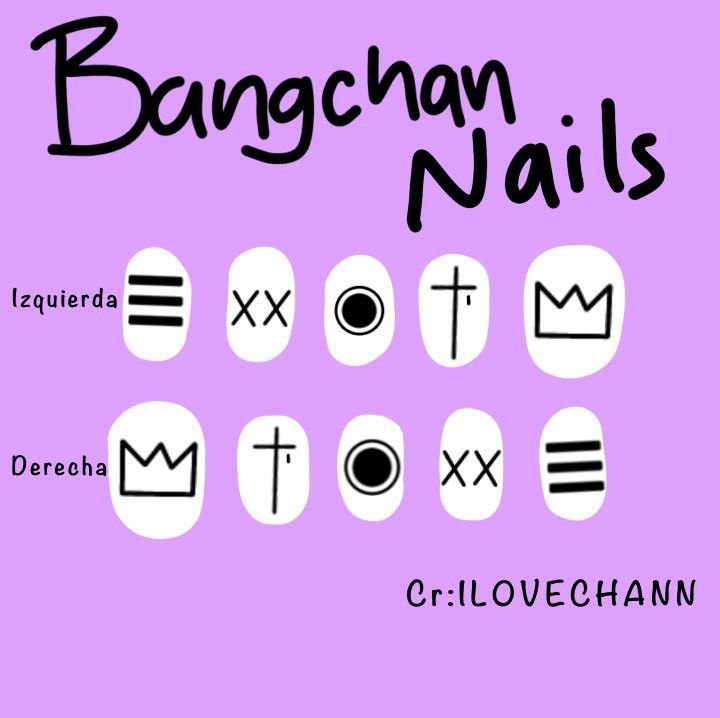 Skzoo Nail Design, Bangchan Nail Art, K-pop Nail Ideas, Skz Nail Art Ideas, Straykids Nail Ideas, Skz Nail Art Design, Straykids Nail Art, Straykids Nails Ideas, Stray Kids Acrylic Nails