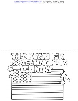 an american flag with the words thank you for protecting our country in black and white