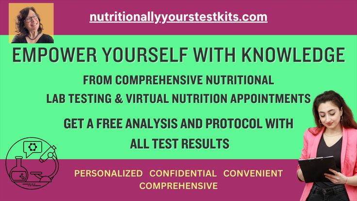 Nutritionally Yours Test Kits: Empower Your Health With Knowledge