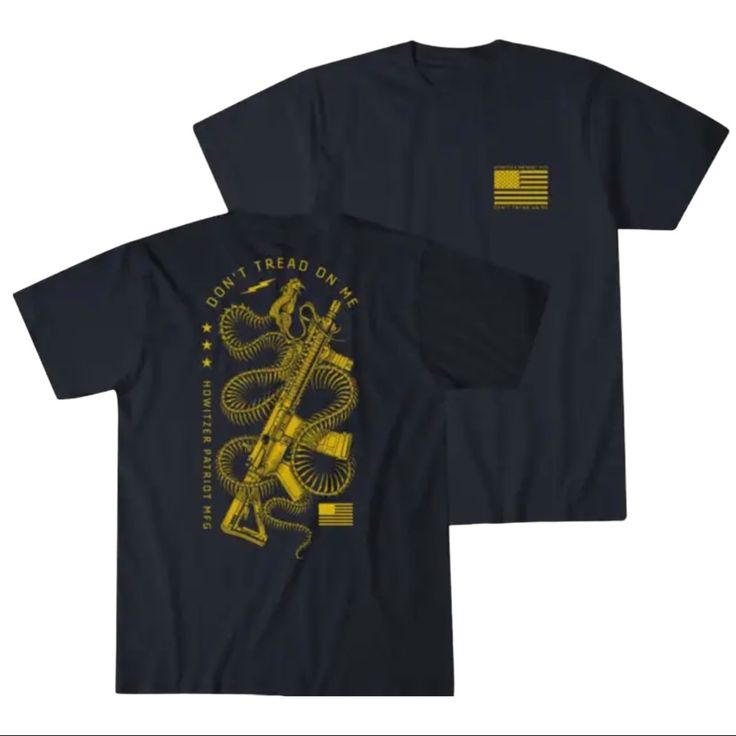 Howitzer Style Men's T-Shirt Coiled Snake Military Grunt Mfg S-4xl Brand: Howitzer Color: Black Style: Coiled Snake / Cv3049d Material: 100% Cotton Detail: 5% Of Our Proceeds Benefit The American Heroes Who Sacrifice To Protect Us: Join The Cause To Help Veterans And First Responders. A Portion Of Each Sale Goes Back To Charities And Non-Profits: Wishes For Warriors, Rise Above Hardship, National Law Enforcement Memorial Fund, And National Fallen Firefighters Foundation. With Respect, Honor, And Coiled Snake, Patriotic Fashion, United We Stand, First Responders, American Patriot, Rise Above, American Heroes, Fine Fabric, Black Style