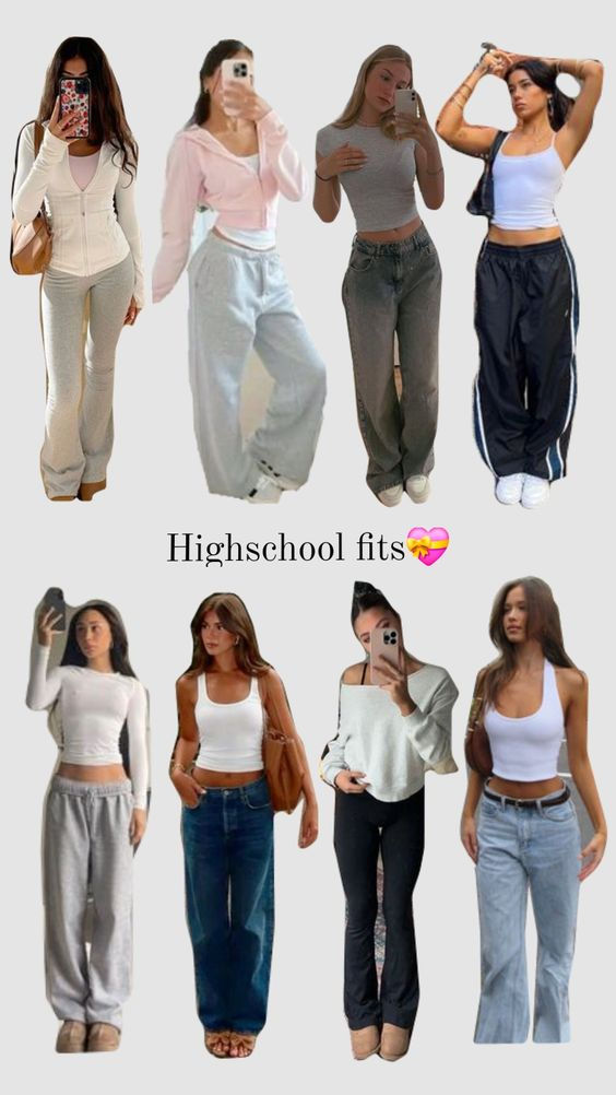 Best Of Cute Appropriate Outfits For School- Stylish Back To School Outfits- Cool Back To School Ideas For The Flawless Look! Outfits For Movies Casual, Fashion Inspo Outfits For School, Outfit Ideas When Its Raining, Back To School Outfits Bulletin Boards, Bake To School Outfit, How To Find A Style That Fits You, Outfits For First Day Of High School, Nursing Student Outfit Ideas, Basic Easy Outfits