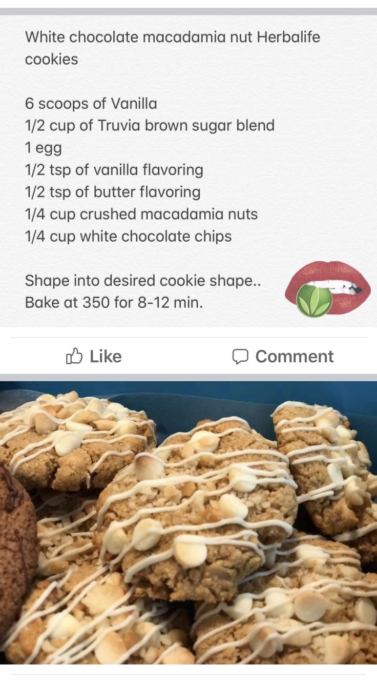 cookies with white chocolate drizzled on them are shown in the bottom right hand corner