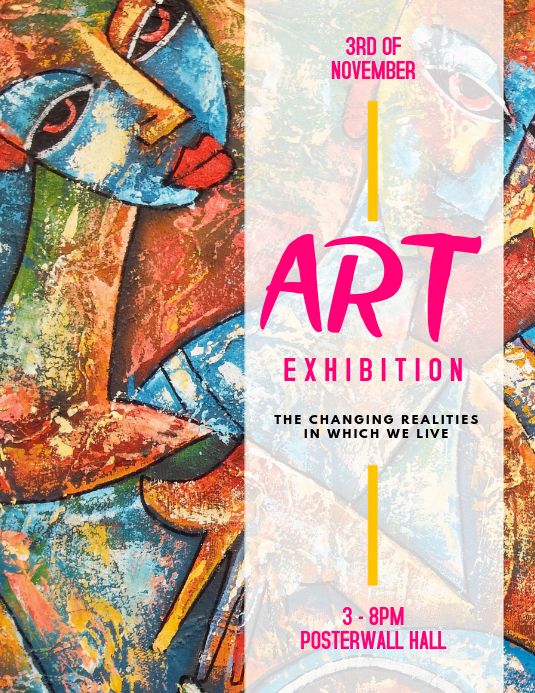 an art exhibition is being held on the 3rd of november