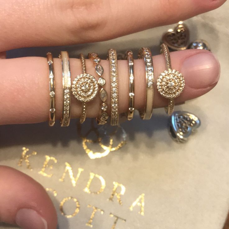 14k Gold Pandora Gold Rings Sizes 54-56 (7-7 1/2) In Perfect Condition. Never Worn! Will Separate If Enough Interest, Just Let Me Know So I Can Make A New Post! 14k Gold Stackable Rings With Diamond Accents, Heirloom Gold Stackable Rings With Vs Clarity, Dazzling 14k Gold Stackable Rings, Luxury Gold Stackable Rings With Single Cut Diamonds, Round Fine Jewelry With Vs Clarity, Exquisite Yellow Gold Round Band Jewelry, Gold Stackable Rings With Diamond Cut In 14k Gold, Gold Stackable Rings Stamped 14k, Stackable Rings With Diamond Accents For Gifts