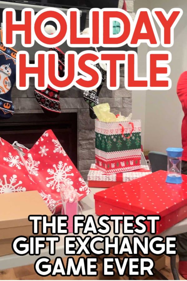 holiday hustle presents the fastest gift exchange game ever for everyone to play on tv