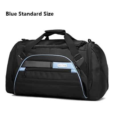 Item Type: Sports Bag Material: Nylon Interior: Zipper Compartment Exterior: 4 Zipper Pockets Capacity: 36-55 L Standard Size: 52 x 27 x 32 cm Plus Size: 58 x 29 x 34 cm Weight: 1.1 - 1.3 kg Sporty Large Capacity Nylon Gym Bag, Sporty Large Capacity Gym Bag For Overnight Trips, Sporty Nylon Bags For Training, Sporty Nylon Training Bag, Sporty Nylon Duffle Bag For Sports, Functional Everyday Breathable Travel Bag, Sports Nylon Duffle Bag, Sporty Nylon Travel Bag For Gym, Sporty Nylon Travel Bag For Outdoor