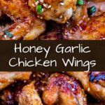 Garlic Wings Sauce, Wings Sauce Recipe, Chicken Drumettes, Garlic Chicken Wings Recipe, Honey Garlic Wings, Baked Honey Garlic Chicken, Yummy Appetizers Parties, Honey Garlic Chicken Wings, Crispy Baked Chicken Wings