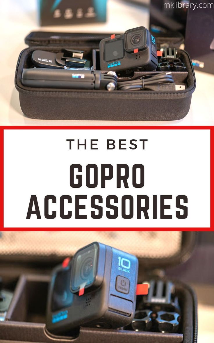 the best gopro accessories are in this case and it's hard to find