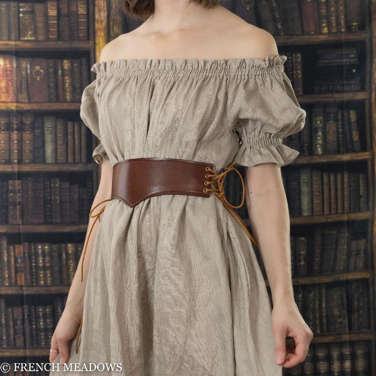 Wide Leather Waist Belt | Leather Belt Viking Medieval ��– French Meadows Medieval Corset Belt For Larp With Belt Loops, Medieval Style Corset Belt For Festivals, Medieval Corset Belt For Festivals, Gothic Adjustable Corset Belt With Belt Included, Adjustable Gothic Corset Belt With Included Belt, Gothic Leather Corset Belt, Medieval Corset Belt With Historical Design For Costume, Gothic Adjustable Corset Belt With Belt Loops, Adjustable Gothic Corset Belt With Belt Loops