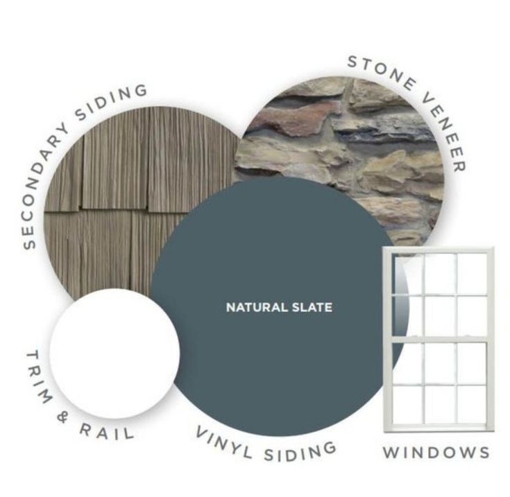 the color scheme for natural slate