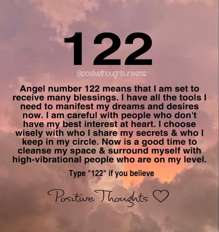 a poem written in the sky that says, 1222 angel number 22 means that i am set to receive many blessings